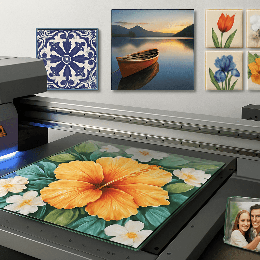 Glass and Tile Decoration